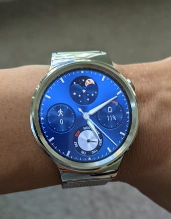 Huawei Watch Stainless Steel with Stainless Steel Mesh Band 1