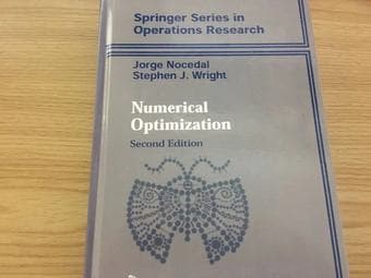 book for sale: Numerical Optimization 1