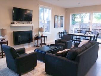 Menlo Park - modern new house 4bed3bath - bedroom for rent 4