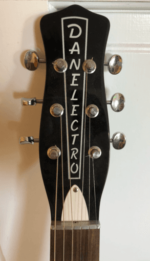 Danelectro Stock '59 Electric Guitar - Black 3