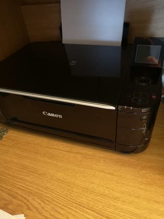 Wireless printer Cannon Pixma MG5220 with spare ink cartridges 1