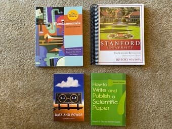 CME 100, CME 104, PHYSICS 43, PHYSICS 45, MUSIC 19A, HISTORY 40A/140A 2