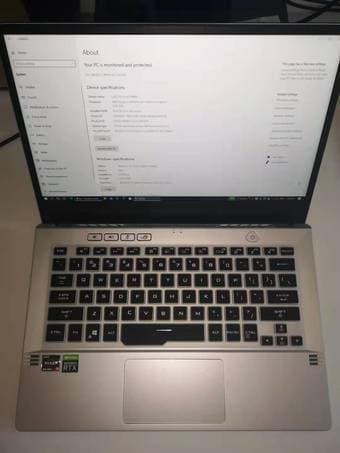 ASUS Zephyrus G14 GA401IV Ryzen 4900HS RTX 2060 16GB RAM 1TB SSD FHD 2