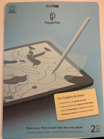 Paperlike Matte iPad Pro 12.9 screen protector 1
