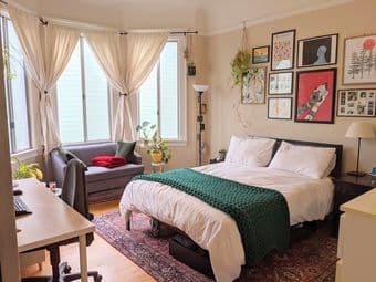 Beautiful room for rent November 1 through December 31, Mission, SF 1