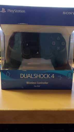 PS4 Dual Shock black 1