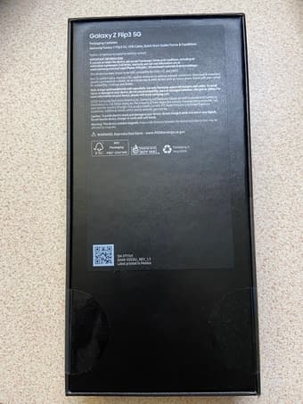 Samsung Galaxy Z Flip 3, 256GB, Black (new and sealed) 2