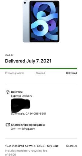 98% New Apple iPad Air 4 64G plus magic Keyboard 4