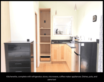 Modern Studio Cottage with Private Entrance (fully furnished) 2