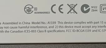 Apple Wireless Keyboard and Trackpad Combo 3