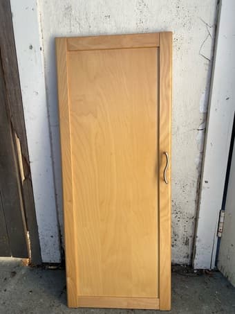 Free: six glass IKEA Billy bookshelves; to 1/2 doors to bookcase 2
