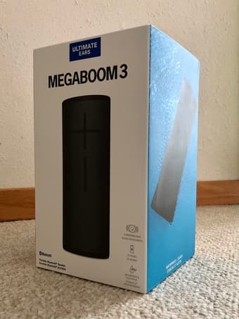 New Unopened Ultimate Ears Megaboom 3 Bluetooth and Waterproof Speaker 1
