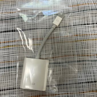 Apple Mini Display Port to VGA adapter 1
