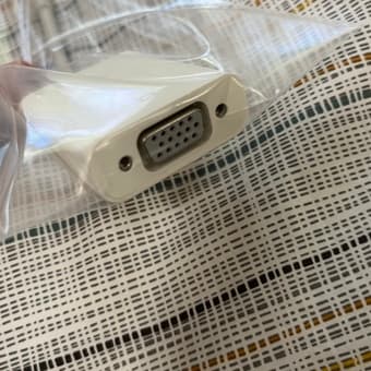 Apple Mini Display Port to VGA adapter 2