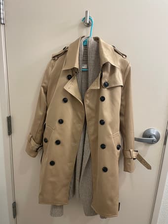 Burberry trench coat 1