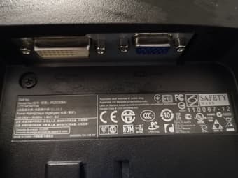 Dell Monitor 20". IN2030MC DVI, VGA - get adapter HDMI to VGA for free 3