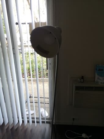 Floor standing reading lamp 2