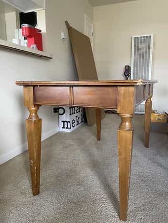 FREE wood desk 3