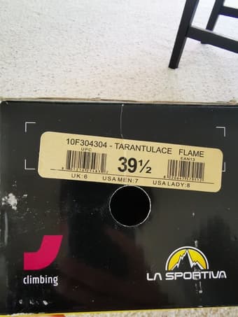 Brand New La Sportiva Men's Rock Climbing Shoes, size 7 2