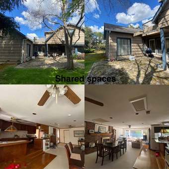 Master Bedroom with Private Bathoom & Rooftop patio in spacious house 3