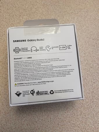 Galaxy buds 2 (black, unopened) 2