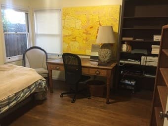 Sunny furnished bedroom available in Covid-savy Menlo Park home, $1500 1