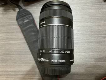 Canon T3i Body with 18-55mm IS II Kit Lens & EFS 55-250mm IS Lens 3