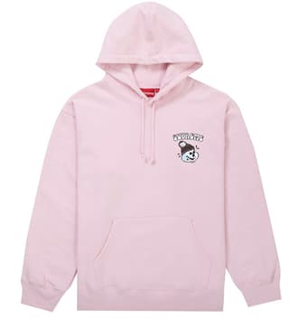 Supreme Snowman Hooded Sweatshirt in Light Pink (Size M, New) 2