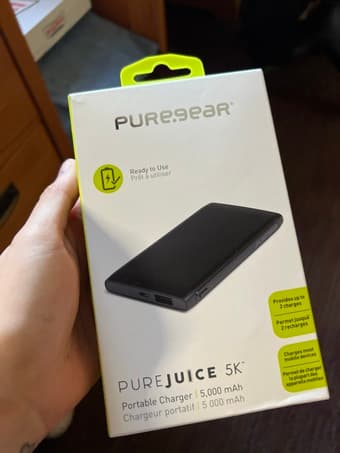 New portable charger! 1