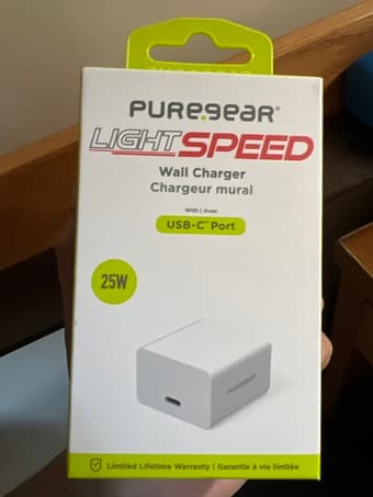 Lightspeed USB-C 25W Wall Charger 1