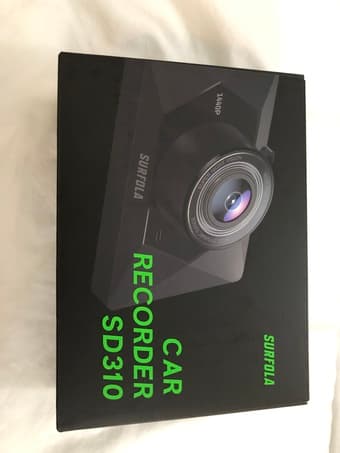 Brand new dash cam QHD front + FHD rear 1