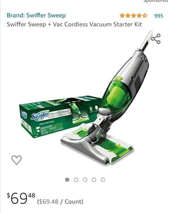 Swiffer Sweep + Vac Cordless Vacuum 3