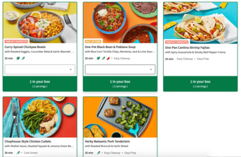 HelloFresh meal kit 1