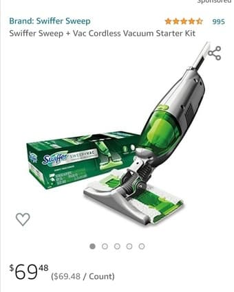 Swiffer Sweep + Vac Cordless Vacuum 2