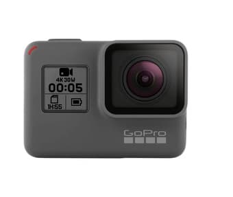 GoPro Hero 5 action camera with 4K image stabilized video. Waterproof. 1
