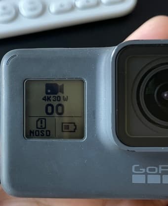 GoPro Hero 5 action camera with 4K image stabilized video. Waterproof. 2