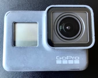 GoPro Hero 5 action camera with 4K image stabilized video. Waterproof. 4