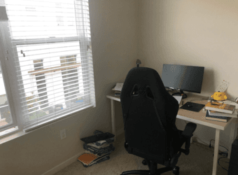 1Bedroom/Bath in 2Bed/Bath Luxury Apartment in Mountain View (Domus) 1