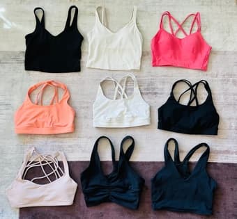 Lululemon and Alo Yoga Bras Size 2-4 2