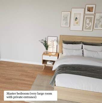 Newly renovated 3 bedroom 2 bath house - can be fully-furnished 4