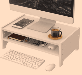 Monitor Stand with Storage Organizer (3-Height Adjustment) 1