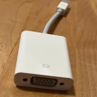 Apple Mini Display Port to VGA adapter 2