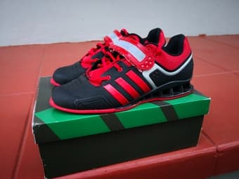 Adipower weightlifting shoes men’s size 9 1