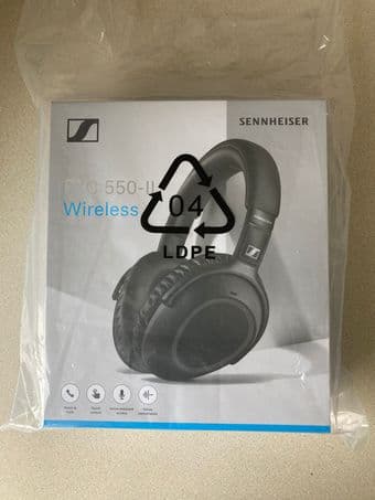 Sennheiser Wireless Noise Cancelling Overear Headphones (New & Sealed) 1