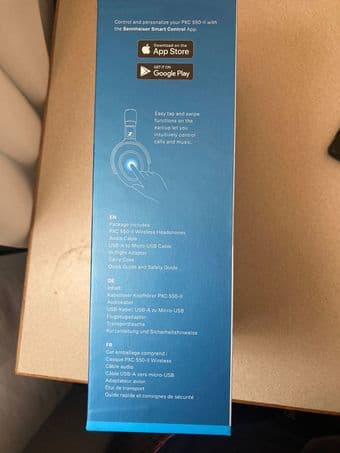 Sennheiser Wireless Noise Cancelling Overear Headphones (New & Sealed) 4