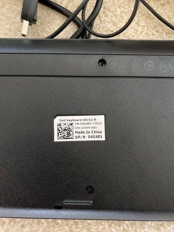 goldtouch adjustable keyboard, dell kb212-b keyboard - $40 4