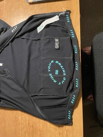 Men's XS MAAP Long Sleeve Cycling training jersey 3