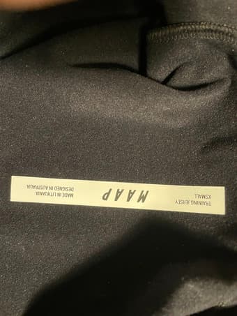 Men's XS MAAP Long Sleeve Cycling training jersey 4