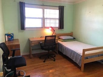 $890 private furnished room in single house Menlo Park rent March 1st. 4