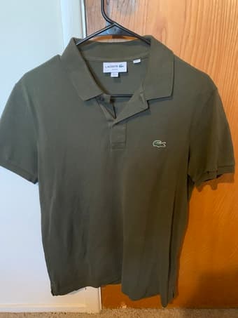 Lacoste slim polo shirt M size (suitable for an S sized person) 1